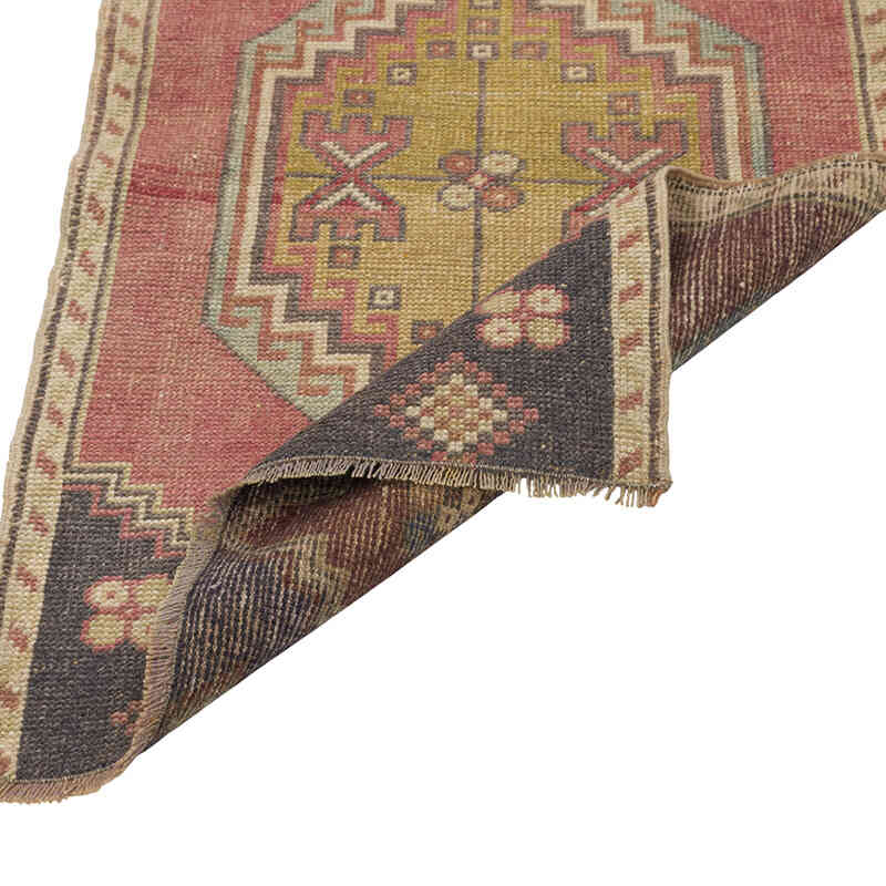 Vintage Turkish Hand-Knotted Rug - 1' 10" x 2' 9" (22" x 33") - K0080578