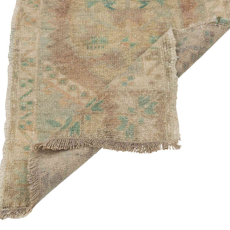 Vintage Turkish Hand-Knotted Rug - 1' 8" x 3'  (20" x 36") - K0080580