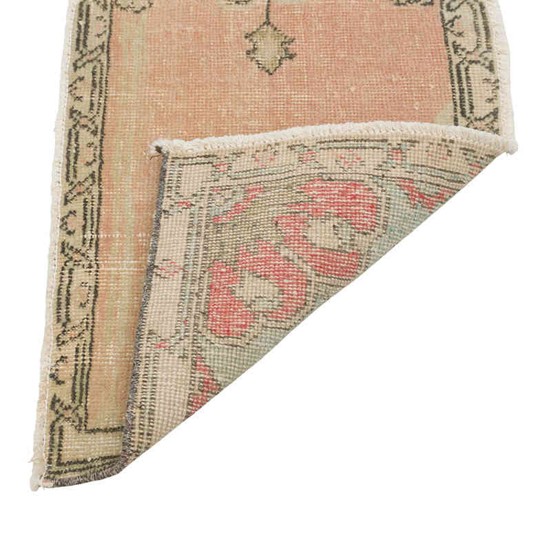 El Dokuma Vintage Halı - 40 cm x 136 cm - K0080585