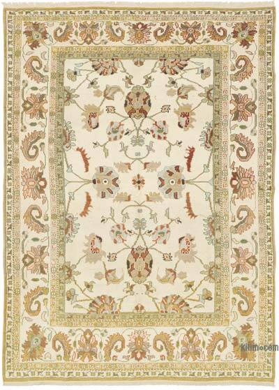 New Turkish Hand-Knotted Rug