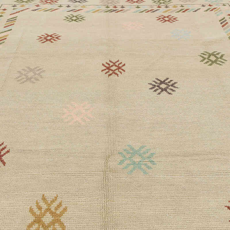 Nueva Alfombra Turca Anudada a Mano - K0080616