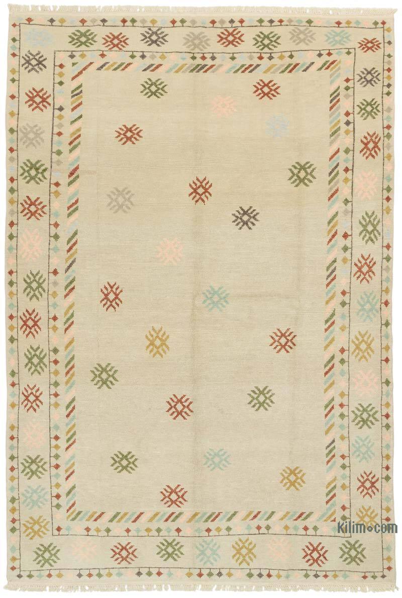 Nueva Alfombra Turca Anudada a Mano - K0080616