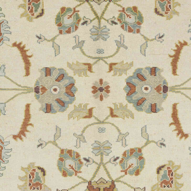 New Turkish Hand-Knotted Rug - K0080630