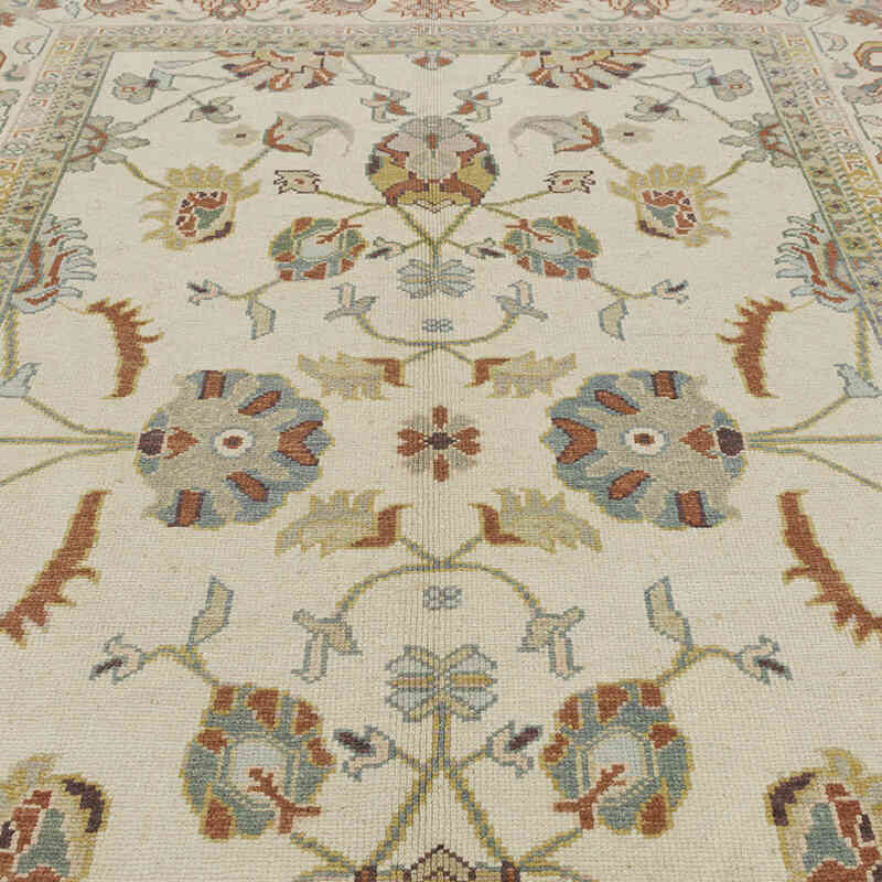 New Turkish Hand-Knotted Rug - K0080630