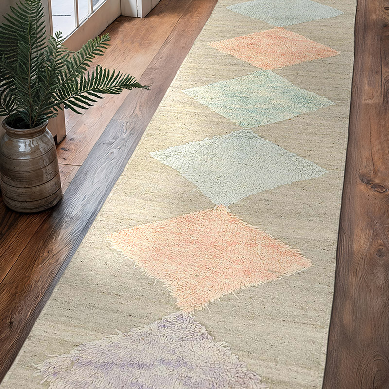 Nuevo Corredor Turco Tulu - 85 cm x 341 cm - K0080632