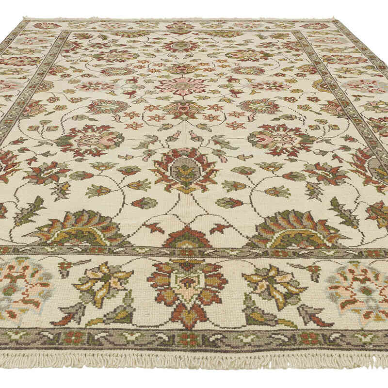 New Turkish Hand-Knotted Rug - K0080635