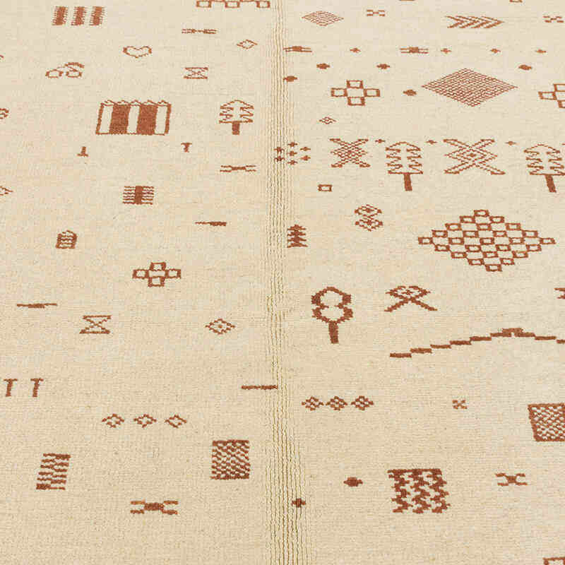 New Turkish Hand-Knotted Rug - K0080636