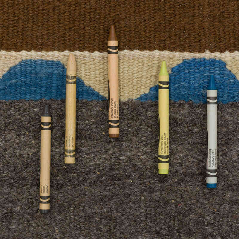 New Handwoven Turkish Kilim Rug - K0080645
