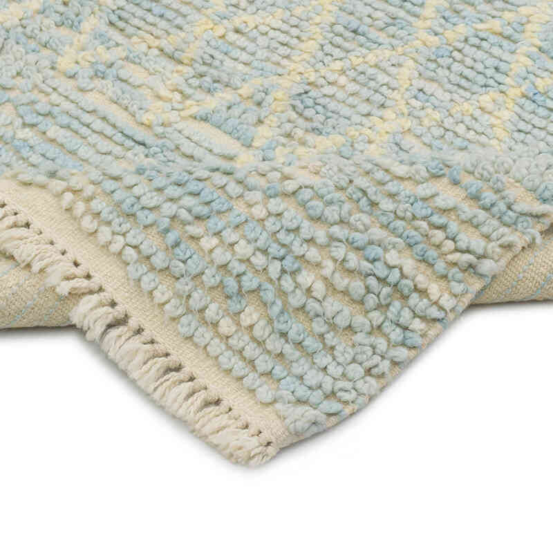 Nuevo Corredor Tulu Anudado a Mano de Estilo Marroquí - 80 cm x 320 cm - K0080646