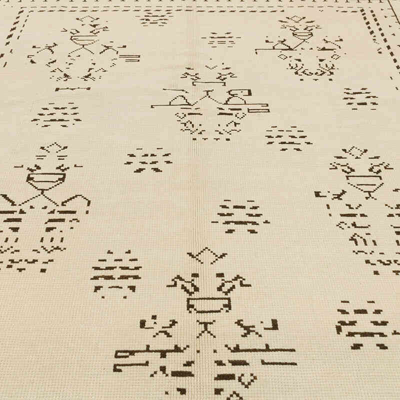 Nueva Alfombra Turca Anudada a Mano - K0080649