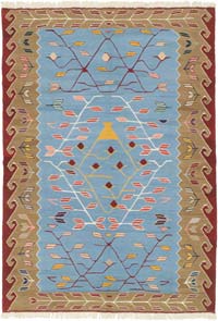 New Handwoven Turkish Kilim Rug