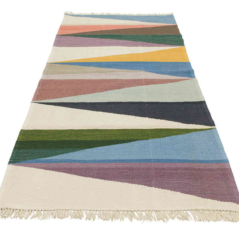 Yeni Kök Boya El Dokuma Yolluk Kilim - K0080653