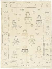 New Turkish Hand-Knotted Rug