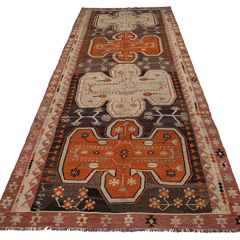 Alfombra Kars Kilim Vintage - 146 cm x 360 cm - K0080666
