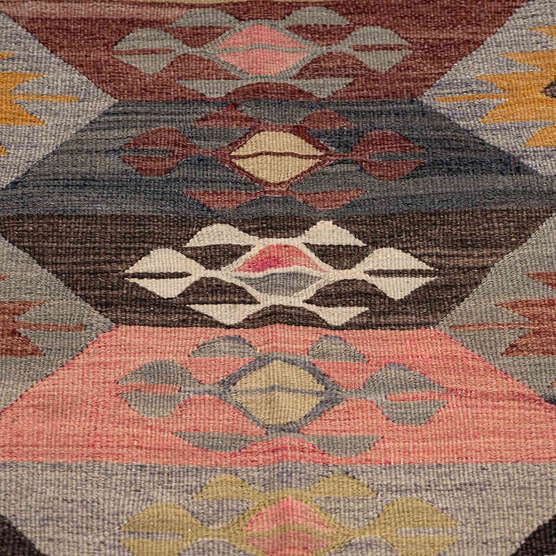 Vintage Tavas Kilim Rug - 6' 3" x 9' 9" (75" x 117") - K0080671