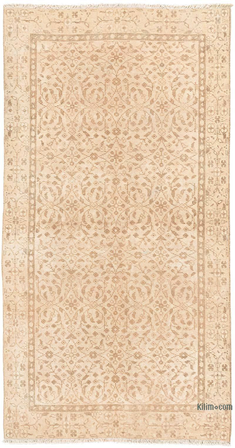 El Dokuma Vintage Halı - 105 cm x 200 cm - K0080674