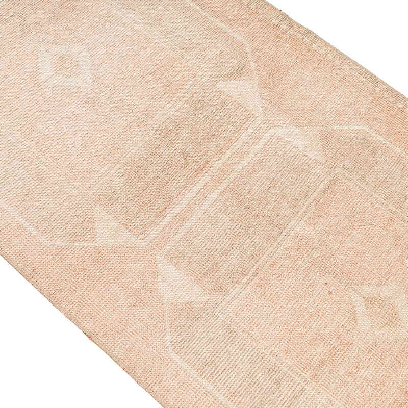 Pasillo Vintage Turco Anudado a Mano - 81 cm x 332 cm - K0080676