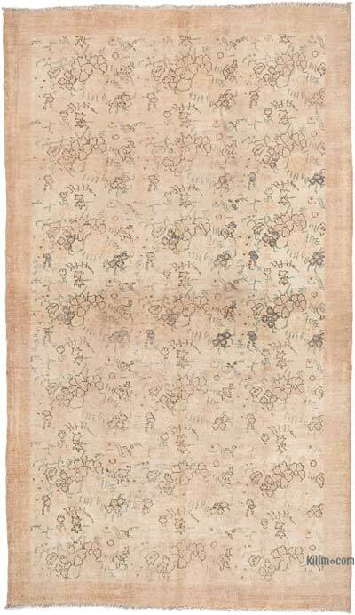 Alfombra Vintage Turca Anudada a Mano - 163 cm x 285 cm