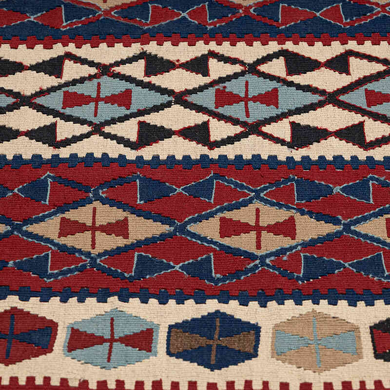 Vintage Van Kilim Rug - 3' 7" x 6' 2" (43" x 74") - K0080679