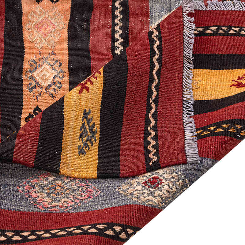 Vintage Sivas Kilim Rug - 5' 5" x 10' 1" (65" x 121") - K0080684