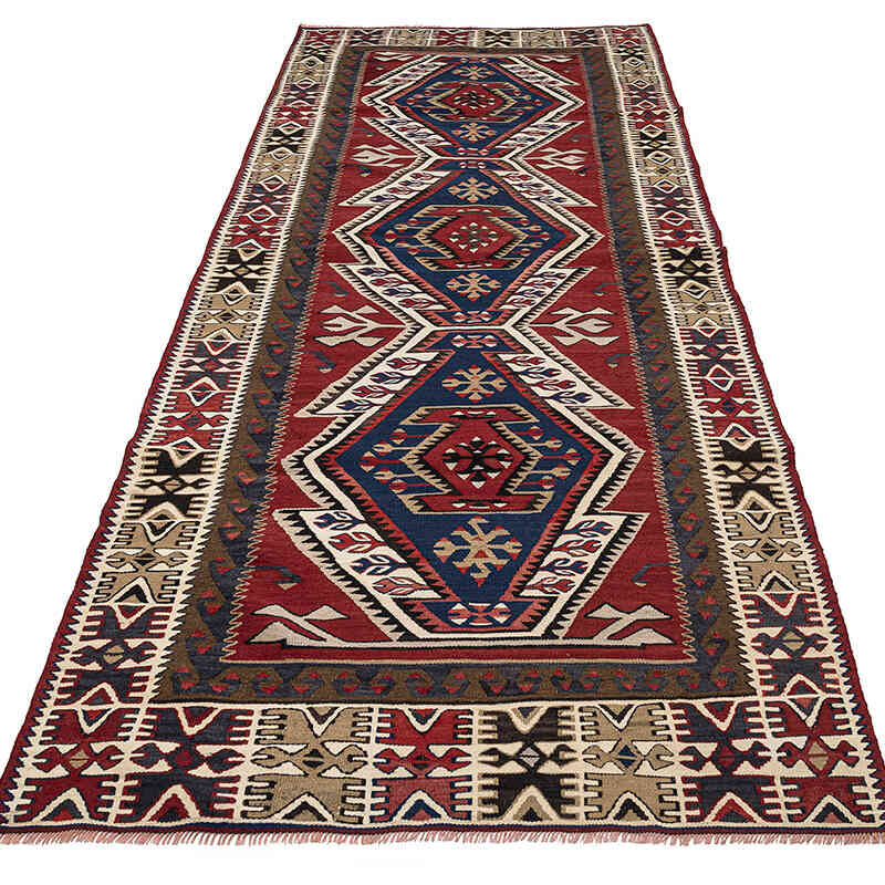 Vintage Adana Kilim - 118 cm x 288 cm - K0080685