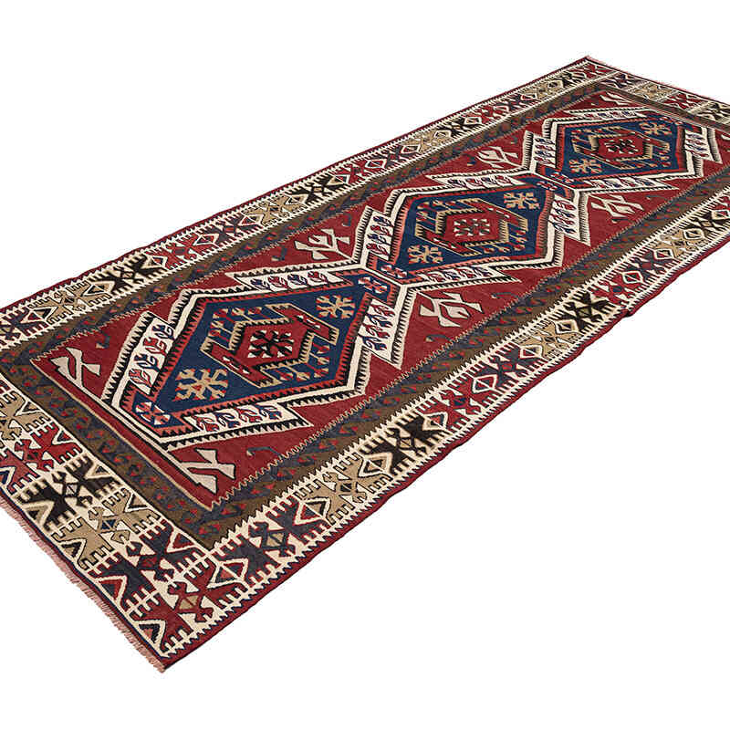 Vintage Adana Kilim - 118 cm x 288 cm - K0080685