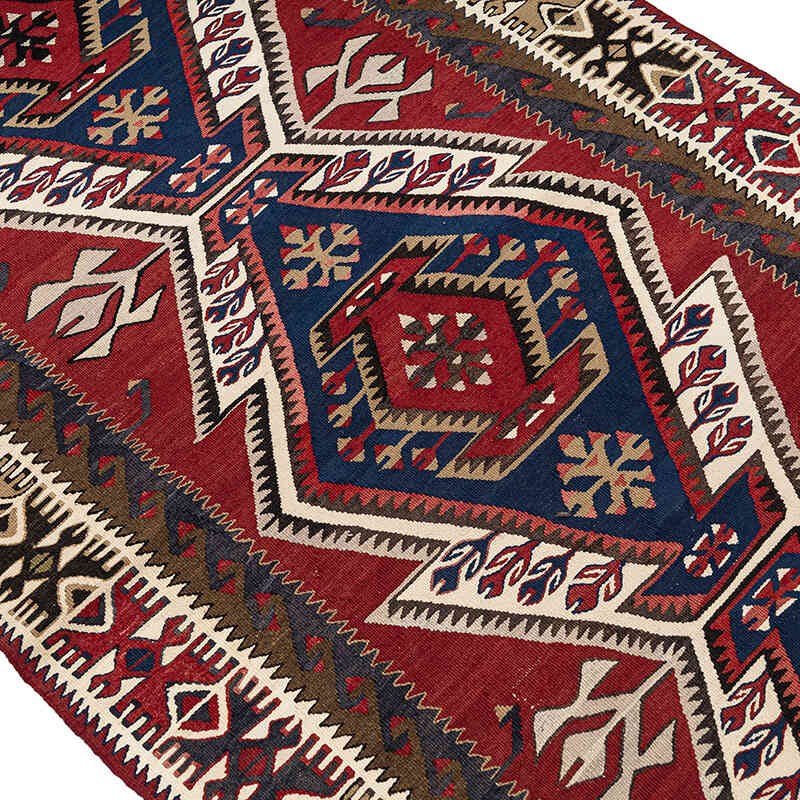 Vintage Adana Kilim - 118 cm x 288 cm - K0080685
