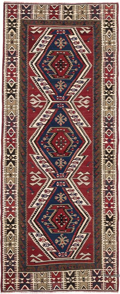 Alfombra Adana Kilim Vintage - 118 cm x 288 cm
