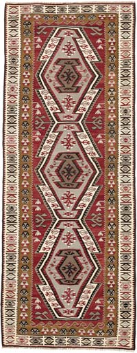 Alfombra Adana Kilim Vintage - 107 cm x 278 cm