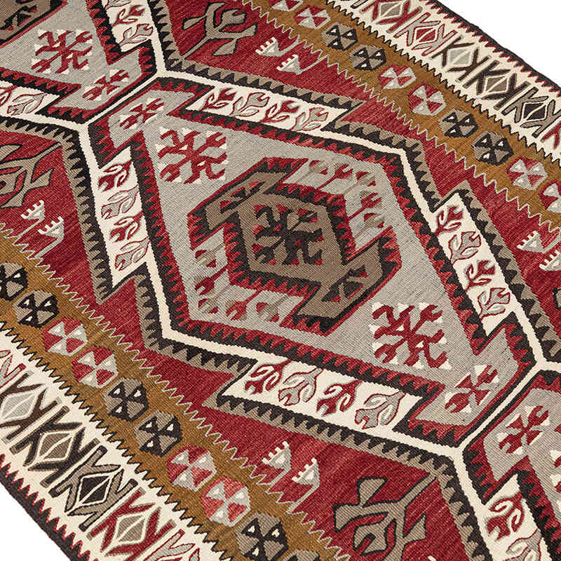 Alfombra Adana Kilim Vintage - 107 cm x 278 cm - K0080688