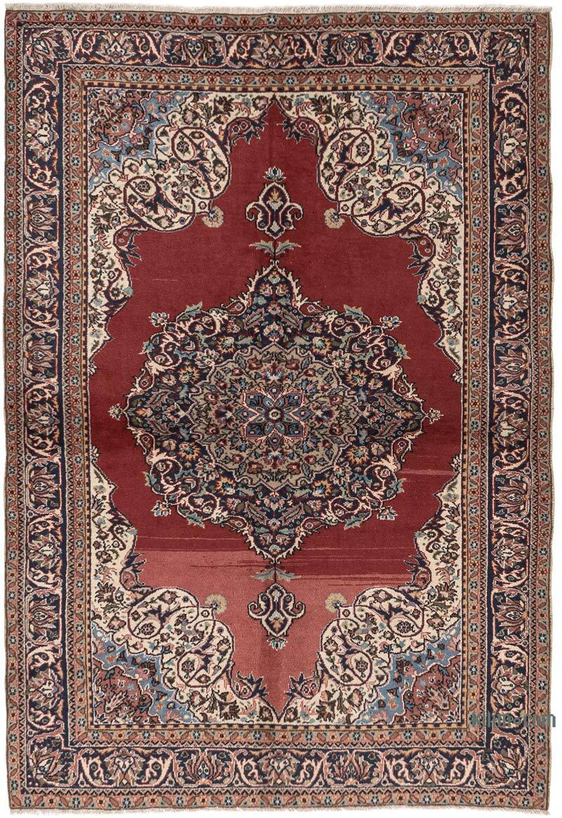 Vintage Turkish Hand-Knotted Rug - 4' 6" x 6' 5" (54" x 77") - K0080691
