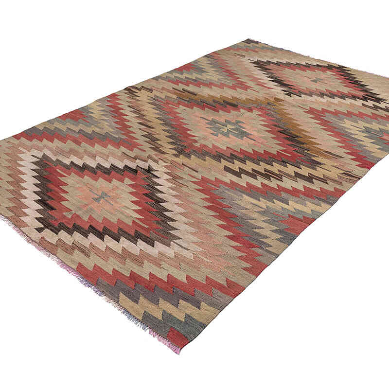 Alfombra Vintage Afyon Kilim - 163 cm x 247 cm - K0080697