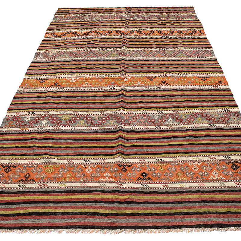 Alfombra Vintage Denizli Kilim - 166 cm x 291 cm - K0080699