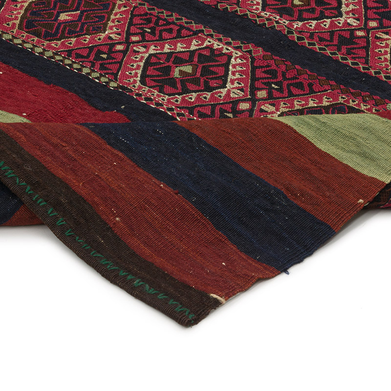 Alfombra Vintage Malatya Kilim - 116 cm x 134 cm - K0080701