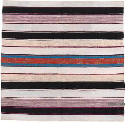 Vintage Adana Kilim - 206 cm x 204 cm