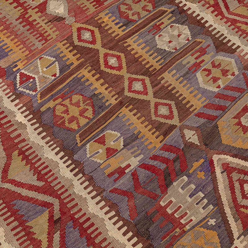Vintage Konya Kilim Rug - 4' 8" x 8' 2" (56" x 98") - K0080718