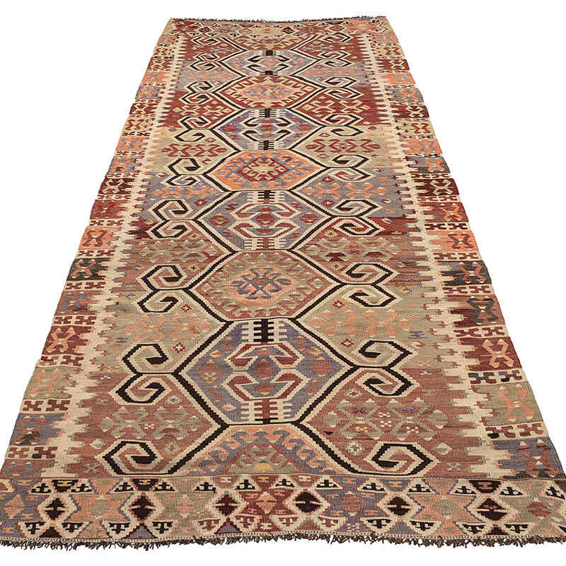 Alfombra Vintage Aydin Kilim - 127 cm x 288 cm - K0080720