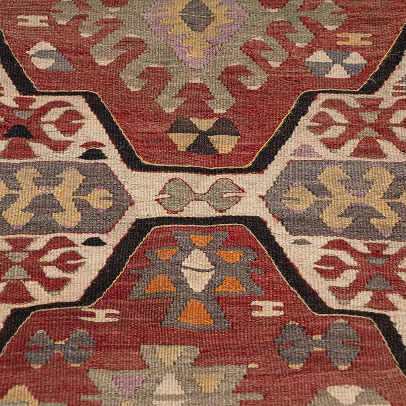 Vintage Adana Kilim Rug - 4' 7" x 9' 9" (55" x 117") - K0080722