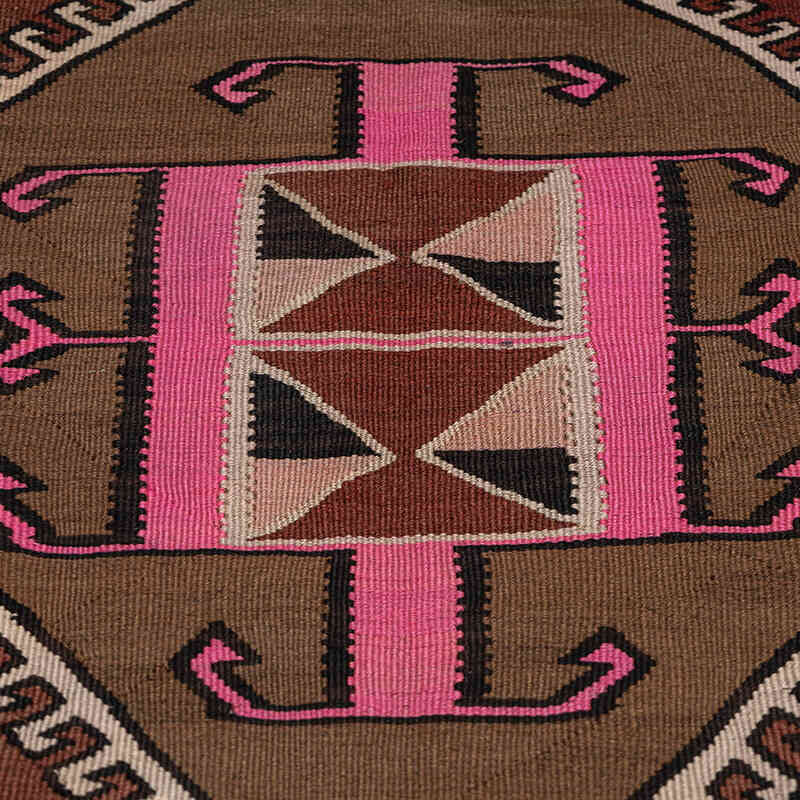 Vintage Kars Kilim Runner - 2' 7" x 12' 8" (31" x 152") - K0080723