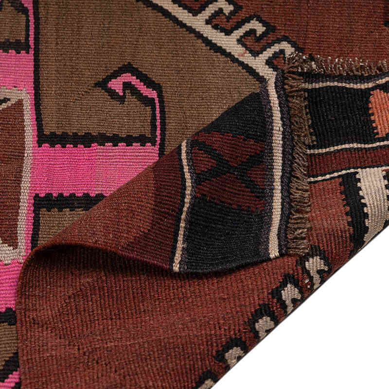 Vintage Kars Kilim Runner - 2' 7" x 12' 8" (31" x 152") - K0080723