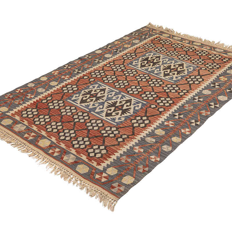 Vintage Van Kilim Rug - 117 cm x 180 cm - K0080727