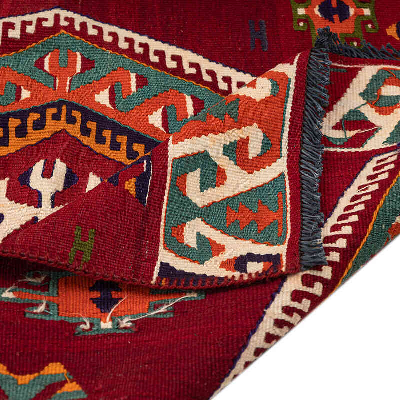 Vintage Mut Kilim Runner - 2' 7" x 10' 9" (31" x 129") - K0080728