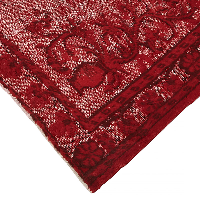 Hand Carved Over-Dyed Rug - 5'  x 8' 4" (60" x 100") - K0080732