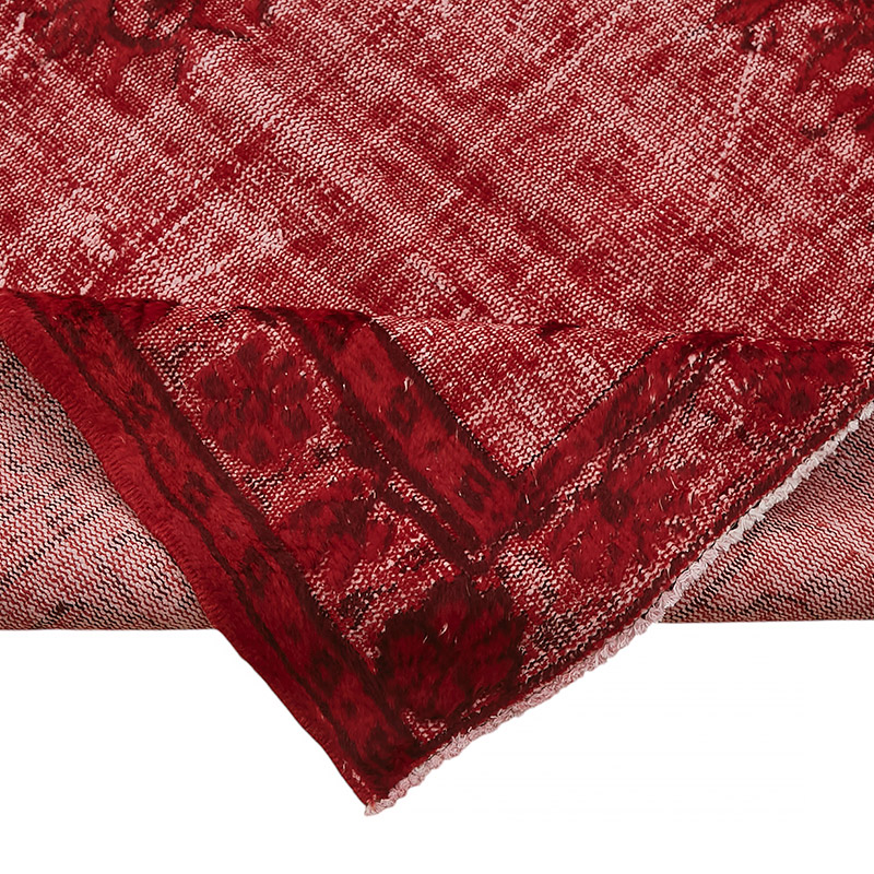 Hand Carved Over-Dyed Rug - 5'  x 8' 4" (60" x 100") - K0080732