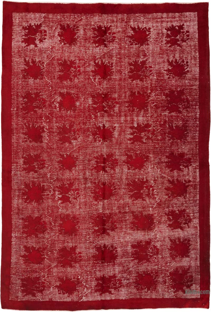 Alfombra Tallada a Mano Sobre Teñida - 218 cm x 317 cm - K0080736