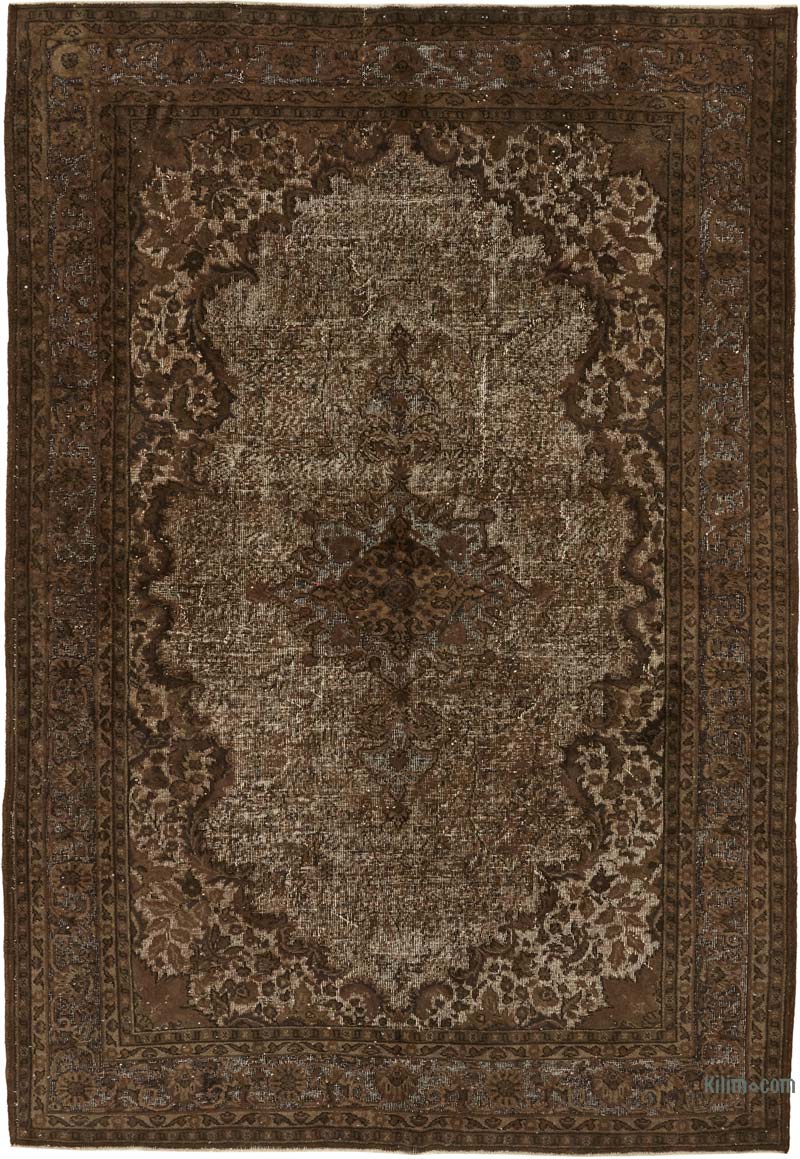 El Oyması Boyalı Halı - 218 cm x 317 cm - K0080739