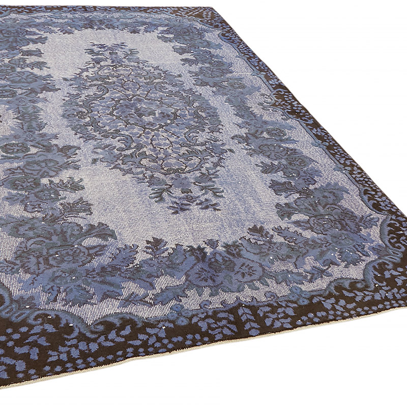 Hand Carved Over-Dyed Rug - 5' 8" x 9' 4" (68" x 112") - K0080740