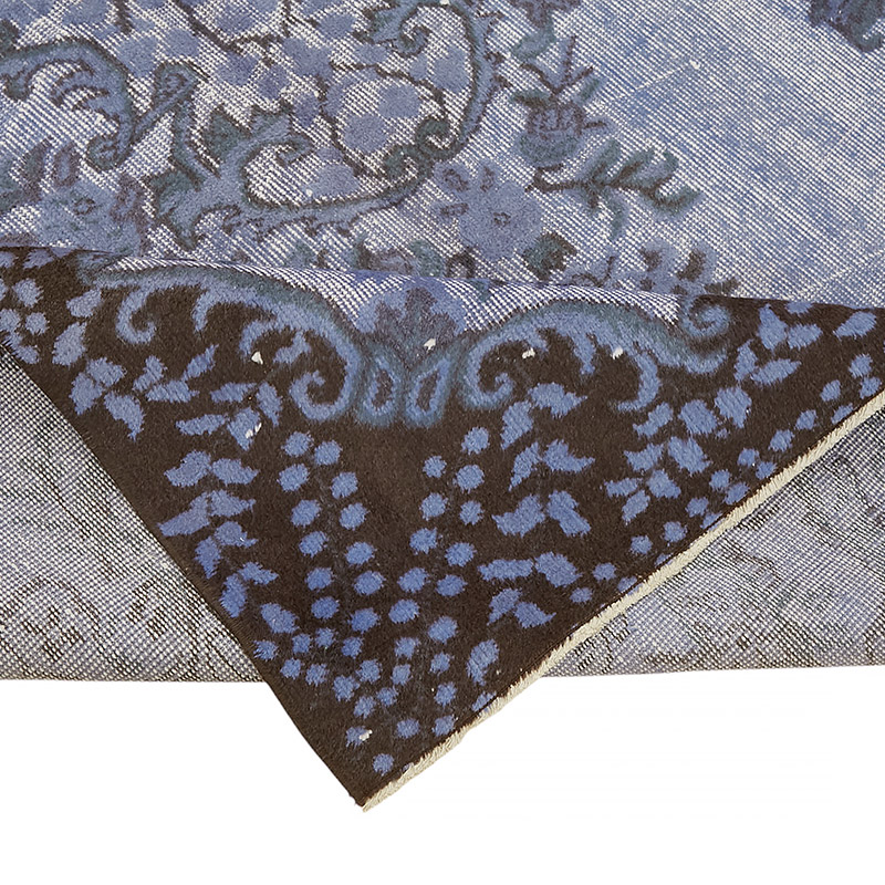 Hand Carved Over-Dyed Rug - 5' 8" x 9' 4" (68" x 112") - K0080740