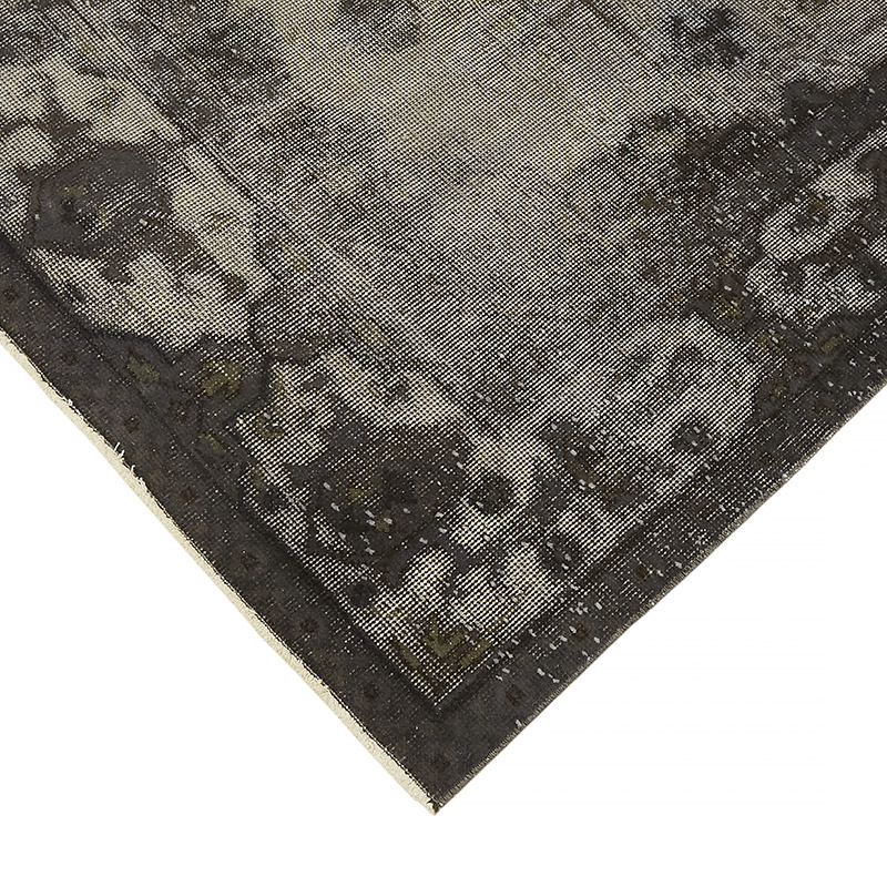 Hand Carved Over-Dyed Rug - 4' 1" x 7' 11" (49" x 95") - K0080744