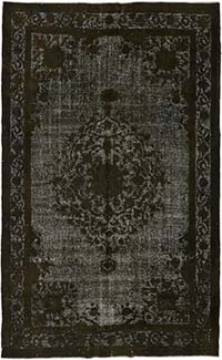 El Oyması Boyalı Halı - 213 cm x 345 cm